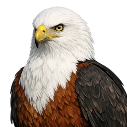 African Fish Eagle, profile