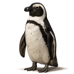 African Penguin, a rare bird in Roost
