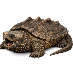 Alligator Snapping Turtle, a epic bird in Roost
