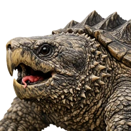 Alligator Snapping Turtle, profile