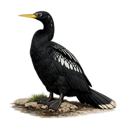 Anhinga, a epic bird in Roost