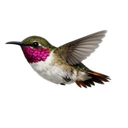 Bahama Woodstar, in flight