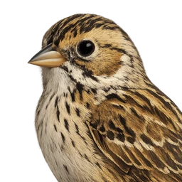 Baird's Sparrow, profile