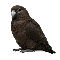 Black Parrot, a epic bird in Roost
