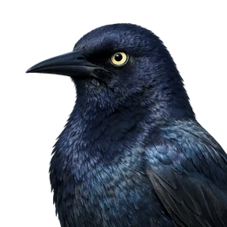 Boat-tailed Grackle, profile