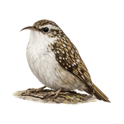 Brown Creeper, a rare bird in Roost