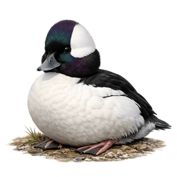 Bufflehead, a uncommon bird in Roost