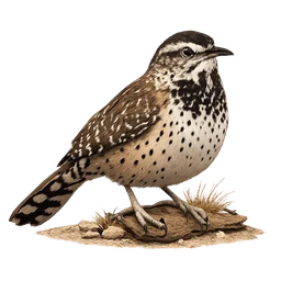 Cactus Wren, a epic bird in Roost