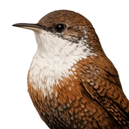 Canyon Wren, profile