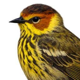 Cape May Warbler, profile