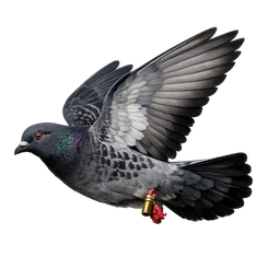 Cher Ami, in flight