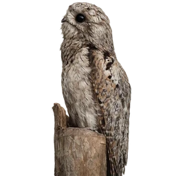 Common Potoo, a epic bird in Roost