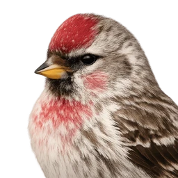 Common Redpoll, profile