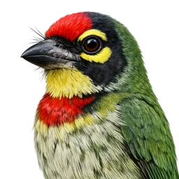 Coppersmith Barbet, profile