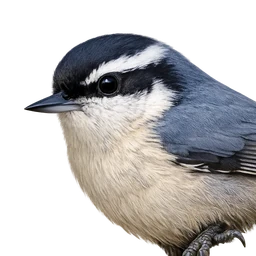Corsican Nuthatch, profile