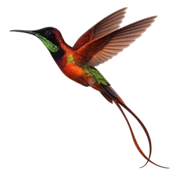 Crimson Topaz, in flight