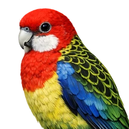 Eastern Rosella, profile