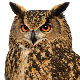 Eurasian Eagle-Owl, profile