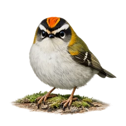 Firecrest, a rare bird in Roost