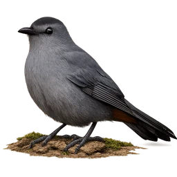 Gray Catbird, a rare bird in Roost