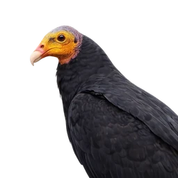 Greater Yellow-headed Vulture, profile