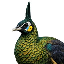 Green Peafowl, profile