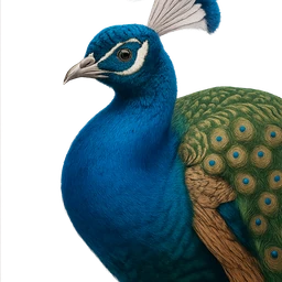Indian Peafowl, profile