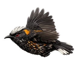 ʻĀkohekohe, in flight