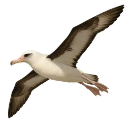 Laysan Albatross, in flight