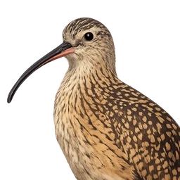 Long-billed Curlew, profile