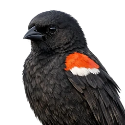 Long-tailed Widowbird, profile