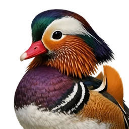 Mandarin Duck, profile