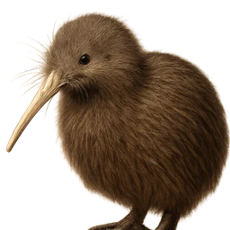 North Island Brown Kiwi, profile
