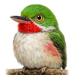 Puerto Rican Tody, profile