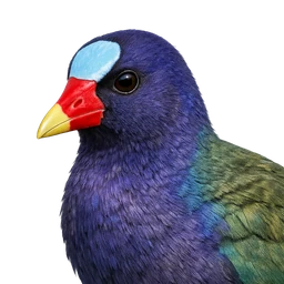 Purple Gallinule, profile