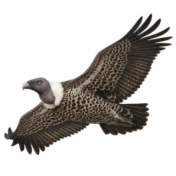 Rüppell’s Vulture, in flight