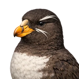 Rhinoceros Auklet, profile