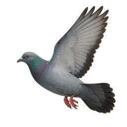 Rock Dove, in flight