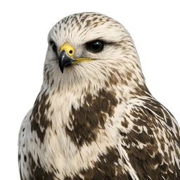 Rough-legged Hawk, profile
