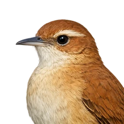 Rufous Hornero, profile