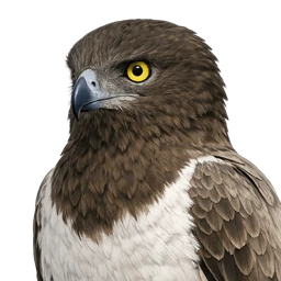 Short-toed Snake-Eagle, profile
