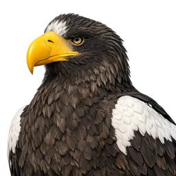 Steller’s Sea Eagle, profile