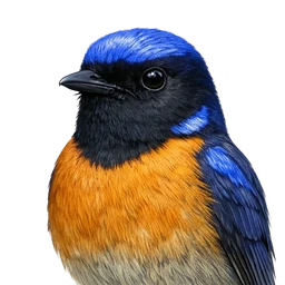 Taiwan Vivid Niltava, profile