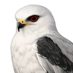 White-tailed Kite, profile