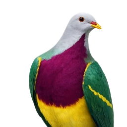Wompoo Fruit-Dove, profile