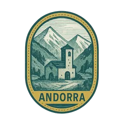 The Andorra stamp in Roost