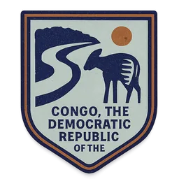 The Congo - Kinshasa stamp in Roost