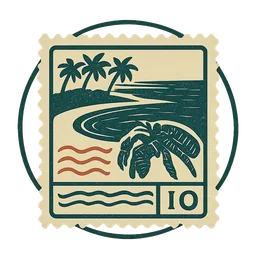The British Indian Ocean Territory stamp in Roost