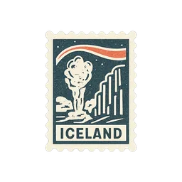 Iceland stamp