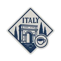 The Italy stamp in Roost